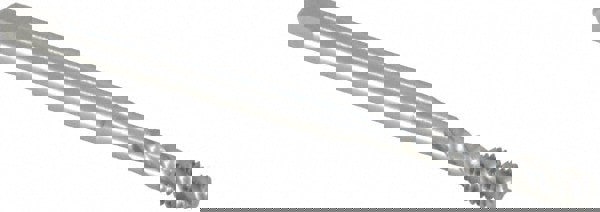 Spiral Flute Tap: #10-32 UNF, 3 Flutes, Bottoming, 2B Class of Fit, Cobalt, Bright/Uncoated