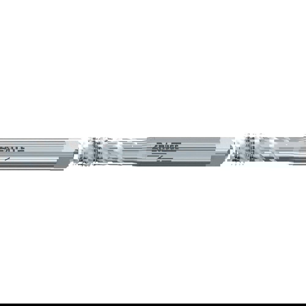 Spiral Flute Tap: #12-28 UNF, 3 Flutes, Bottoming, 2B Class of Fit, Cobalt, Bright/Uncoated