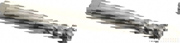 Spiral Flute Tap: 3/8-24 UNF, 3 Flutes, Bottoming, 2B Class of Fit, Cobalt, Bright/Uncoated