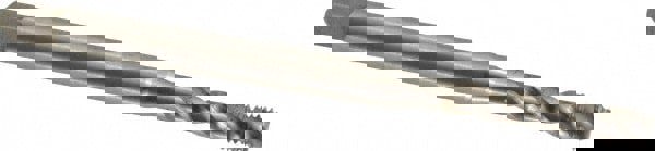 #8-32 UNC, 3 Flute, 45° Helix, Bottoming Chamfer, Bright Finish, Cobalt Spiral Flute STI Tap