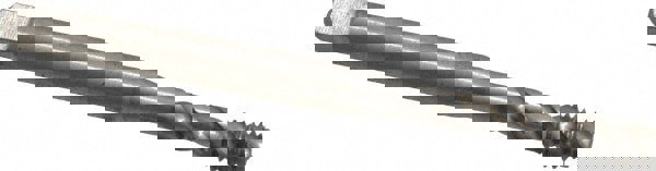 #10-24 UNC, 3 Flute, 45° Helix, Bottoming Chamfer, Bright Finish, Cobalt Spiral Flute STI Tap