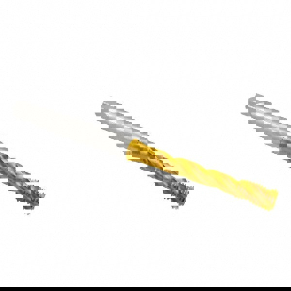 Spiral Flute Tap: 5/16-18 UNC, 3 Flutes, Bottoming, 2B Class of Fit, Cobalt, TIN Coated