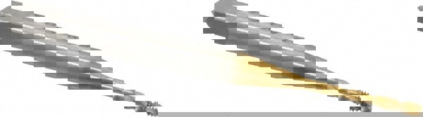 Spiral Flute Tap: #0-80 UNF, 2 Flutes, Bottoming, 2B Class of Fit, Cobalt, TIN Coated