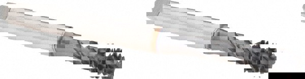 Spiral Flute Tap: 1/4-20, UNC, 3 Flute, Bottoming, 2B Class of Fit, Cobalt, TICN Finish