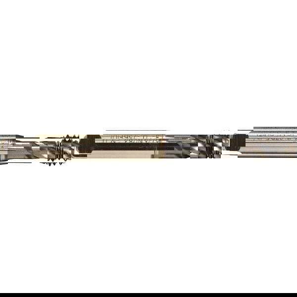 Spiral Flute Tap: M6x1, Metric, 3 Flute, Bottoming, 6H Class of Fit, TiCN Finish