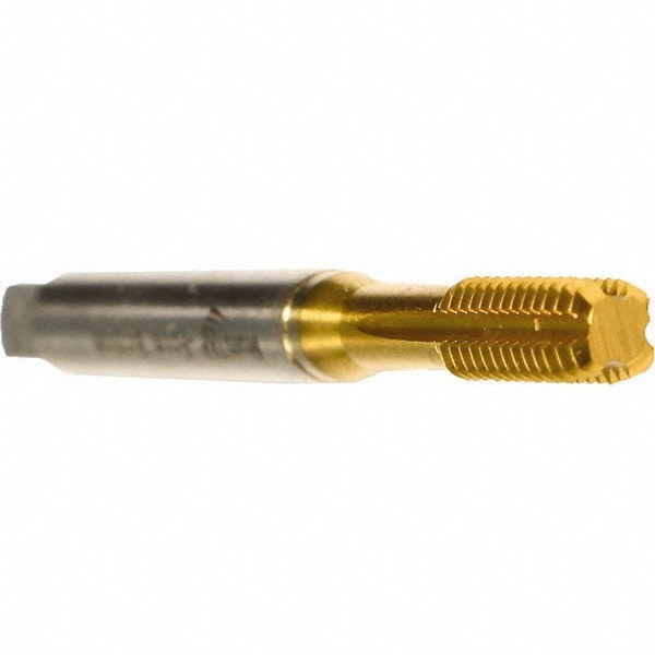 Thread Forming Tap: #5-40 UNC, 2B/3B Class of Fit, Bottoming, Cobalt, TiN Coated