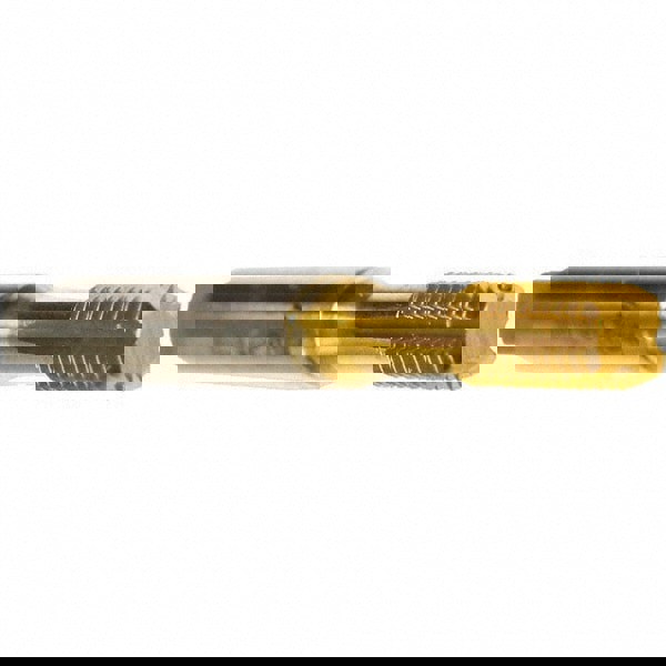 Thread Forming Tap: #10-32 UNF, 3BX Class of Fit, Bottoming, High-Speed Steel-E, Titanium Nitride Coated