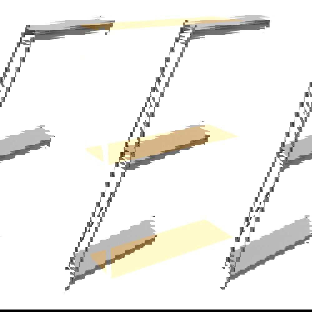 Bulk Storage Rack: 2,750 lb per Shelf, 3 Shelves