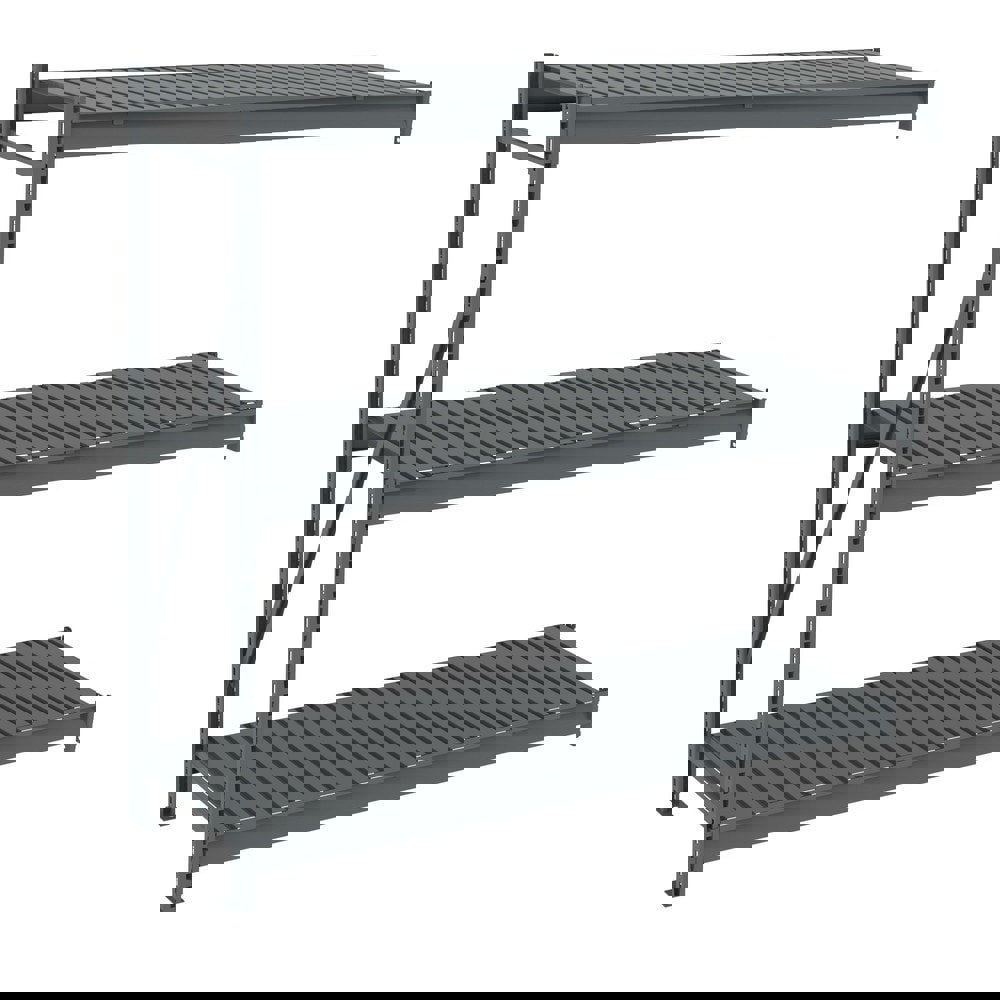 Bulk Storage Rack: 2,750 lb per Shelf, 3 Shelves