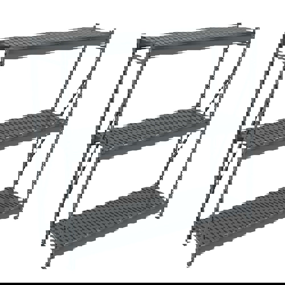 Bulk Storage Rack: 2,750 lb per Shelf, 3 Shelves