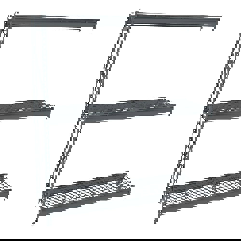 Bulk Storage Rack: 2,750 lb per Shelf, 3 Shelves