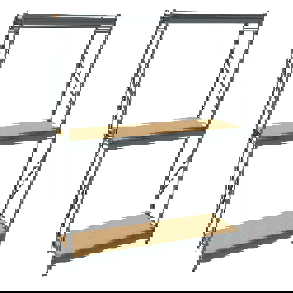 Bulk Storage Rack: 2,750 lb per Shelf, 3 Shelves