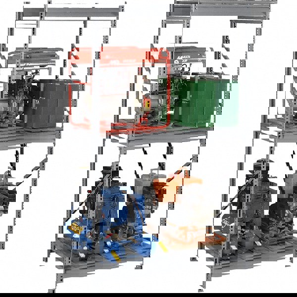 Bulk Storage Rack: 2,750 lb per Shelf, 3 Shelves