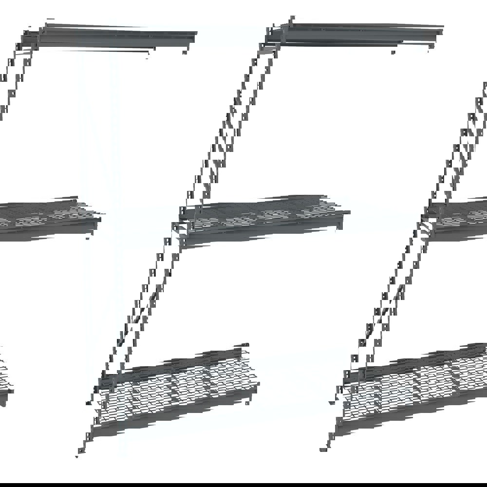 Bulk Storage Rack: 2,750 lb per Shelf, 3 Shelves