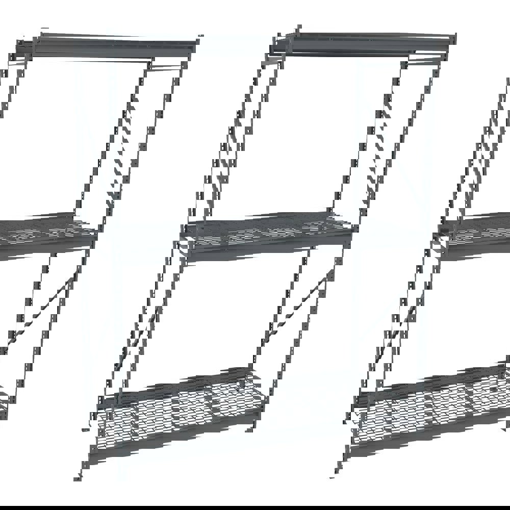 Bulk Storage Rack: 2,750 lb per Shelf, 3 Shelves