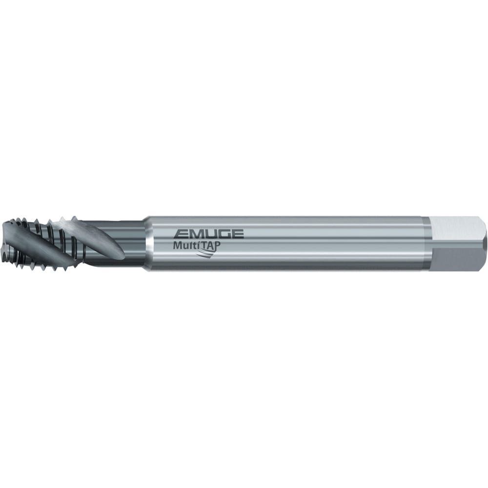 Interrupted Thread Pipe Taps; Thread Size (Inch): 1/16-27 ; Overall Length (Decimal Inch): 4.0000 ; Chamfer: Plug ; Thread Standard: NPT ; Material: High-Speed Steel ; Thread Length (Decimal Inch): 0.5120