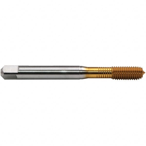 Thread Forming Tap: 3/8-16 LK-UNC, BT Class of Fit, Bottoming, High Speed Steel, TiN Coated