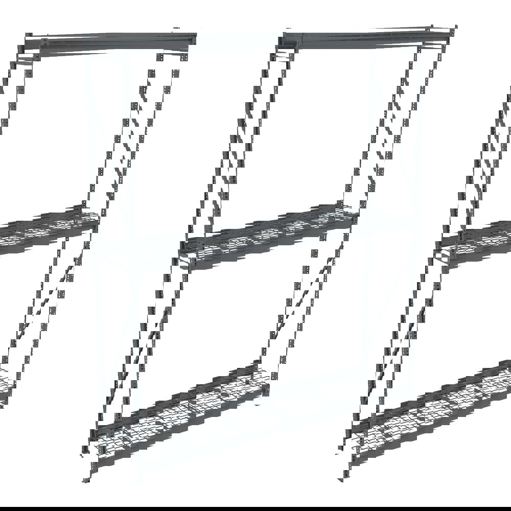 Bulk Storage Rack: 2,150 lb per Shelf, 3 Shelves
