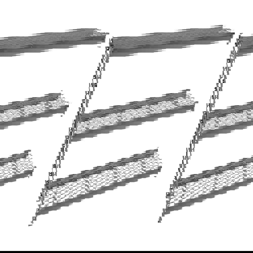 Bulk Storage Rack: 2,150 lb per Shelf, 3 Shelves