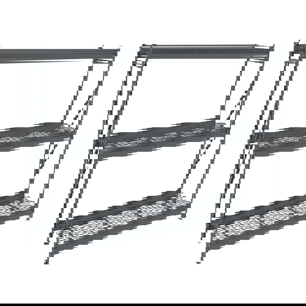 Bulk Storage Rack: 2,150 lb per Shelf, 3 Shelves
