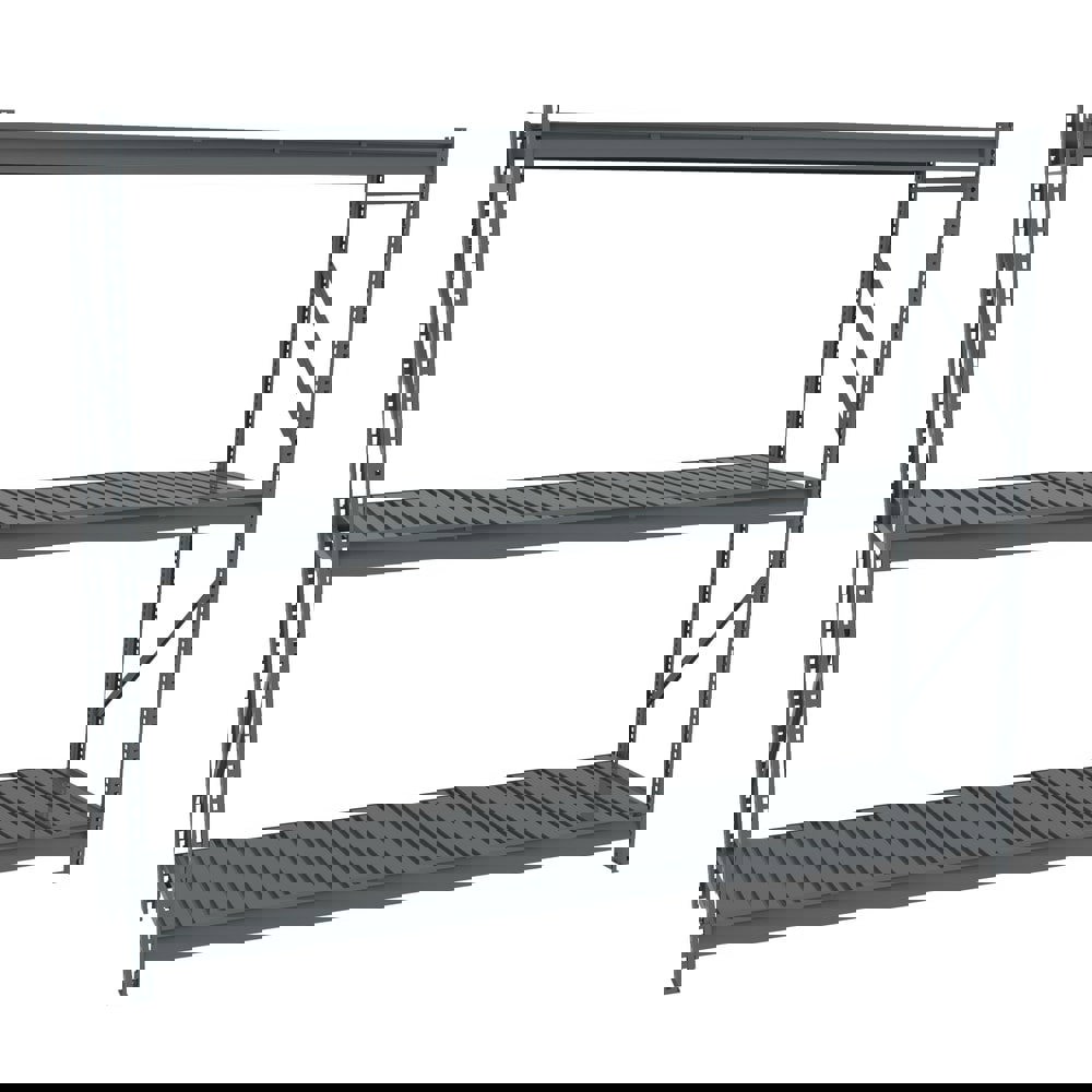 Bulk Storage Rack: 2,150 lb per Shelf, 3 Shelves