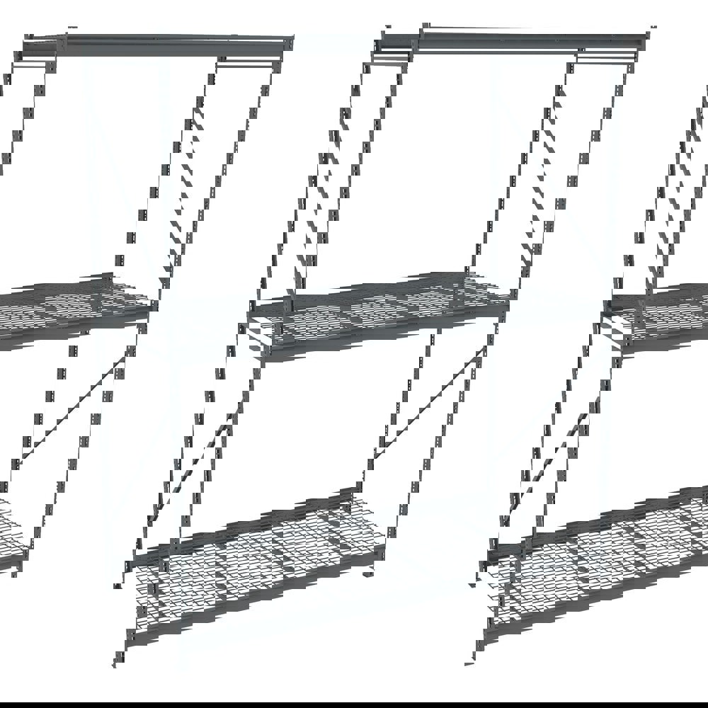 Bulk Storage Rack: 2,150 lb per Shelf, 3 Shelves