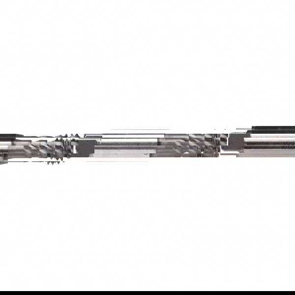 Spiral Flute Tap: 3/8-16 UNC, 3 Flutes, Modified Bottoming, 2B Class of Fit, Cobalt, GLT-1 Coated