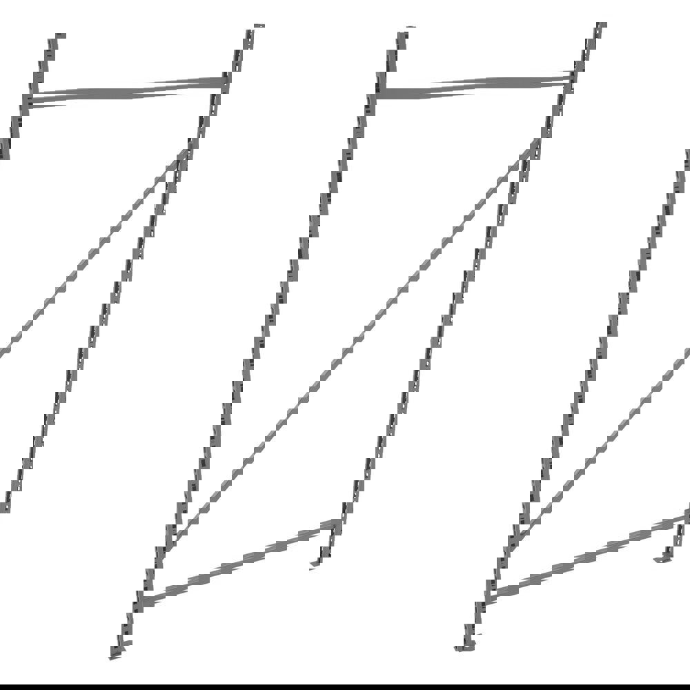 Bulk Storage Welded Rack End: 1-3/4