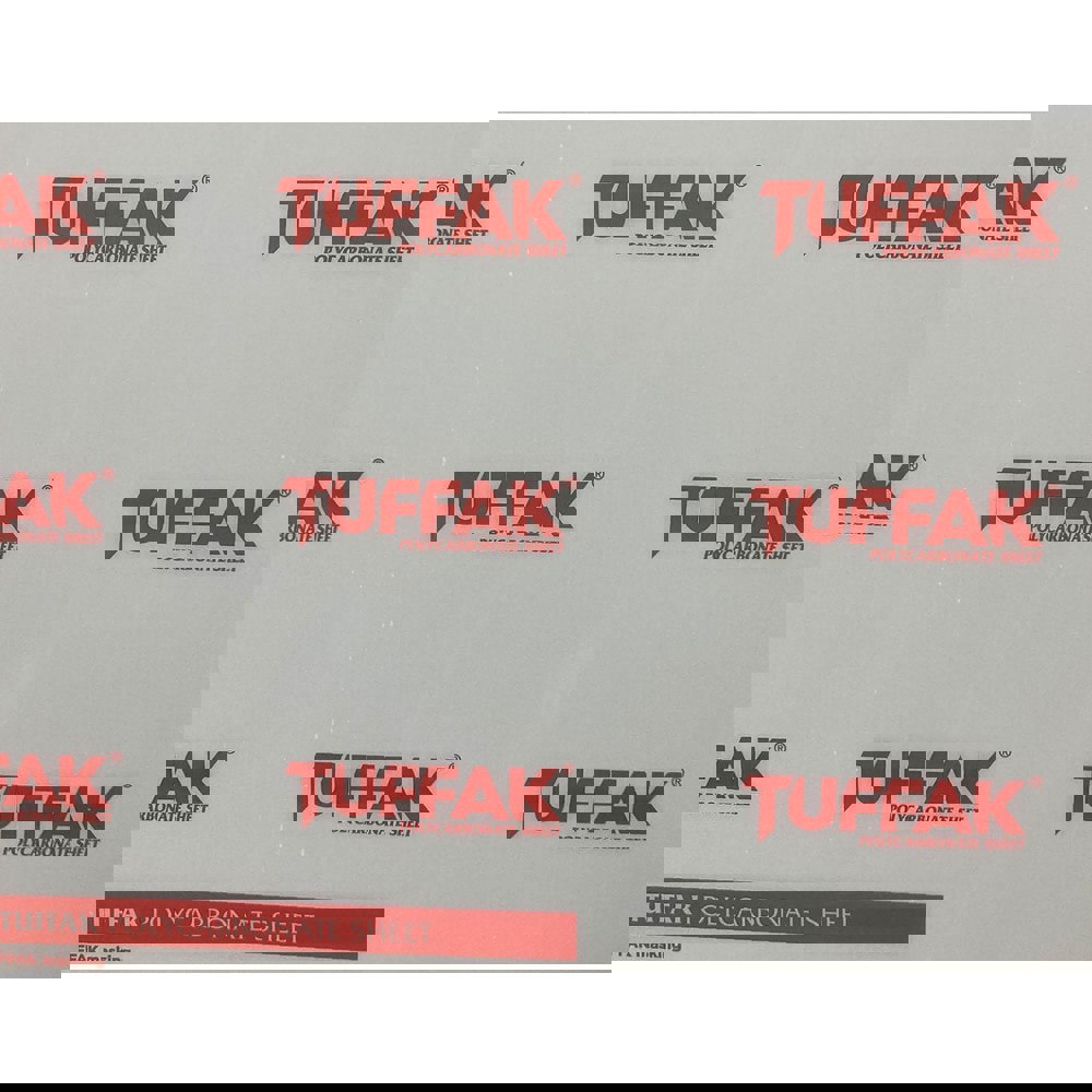 Plastic Sheet: Polycarbonate, 3/8