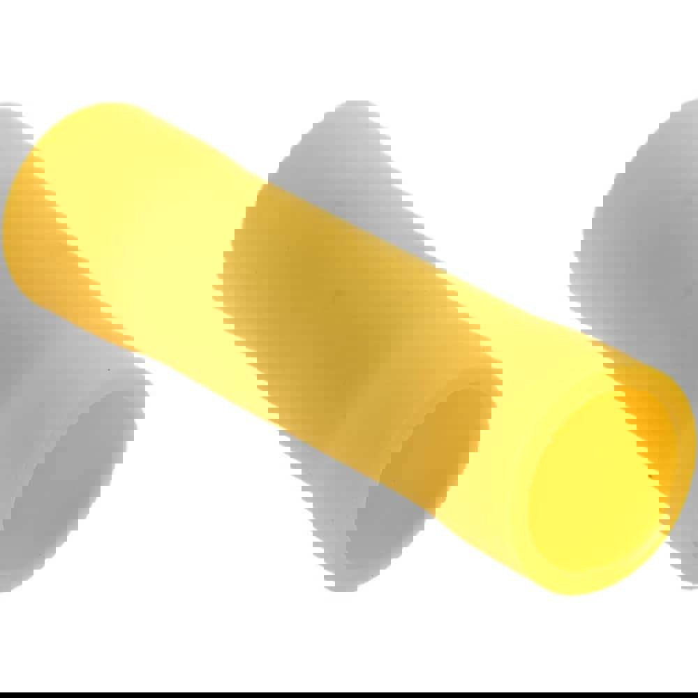 Butt Splice Terminal: Fully Insulated Vinyl, Crimp-On Connection, 4 to 6 Sq mm