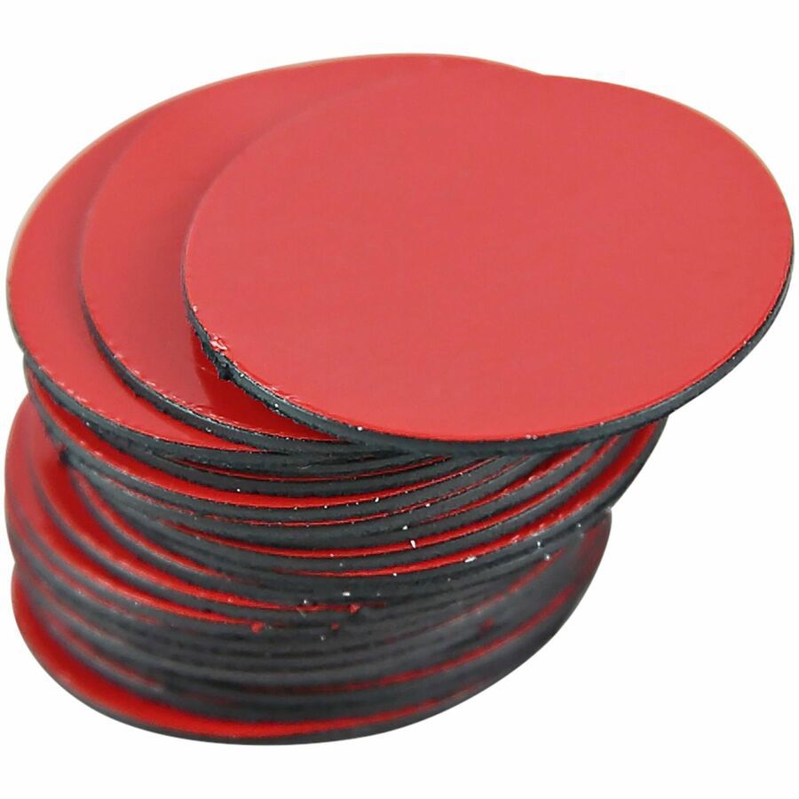 MAGNETS;CIRCLES;20PK;RD