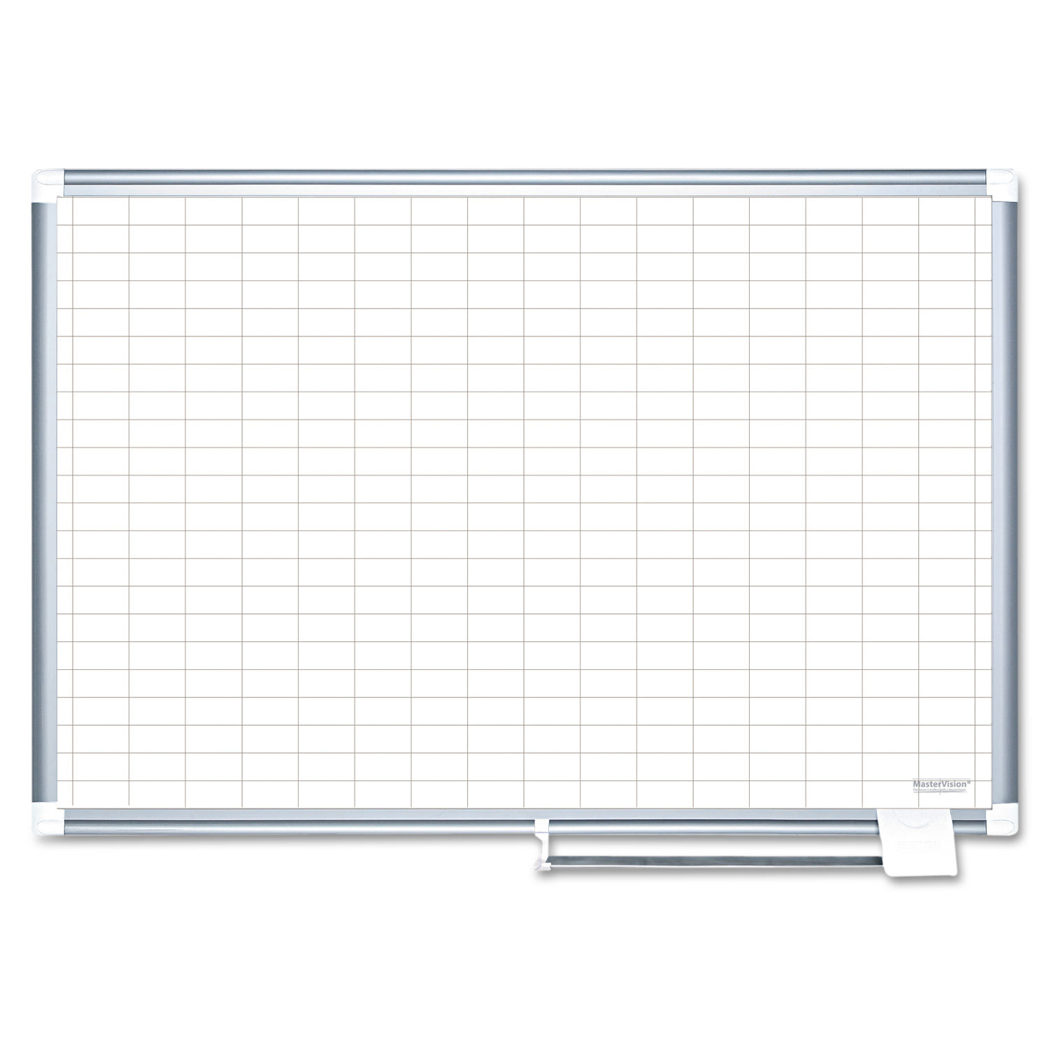BOARD,PLNR,48X36 GRID,WH