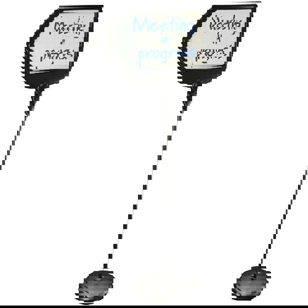 SIGN,ARROW,FLR,DBLSIDE,BK