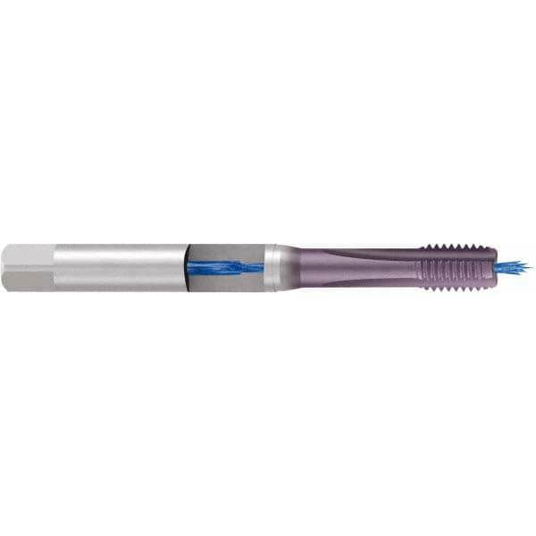 3/8-16 Modified Bottoming RH 2BX TiCN Cobalt 3-Flute Straight Flute Machine Tap