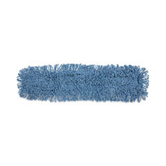 Dust Mop Head, Cotton/synthetic Blend, 36 X 5, Looped-End, Blue