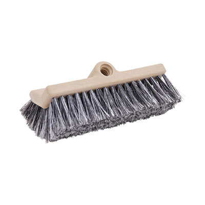 Dual-Surface Vehicle Brush, Black Polypropylene Bristles, 10