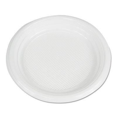 Plate: White, 1,000 Per Carton