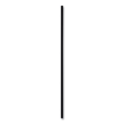 Straw: Polypropylene, Black