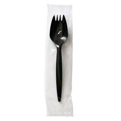 CUTLERY,MW,SPORK,WRP,BK
