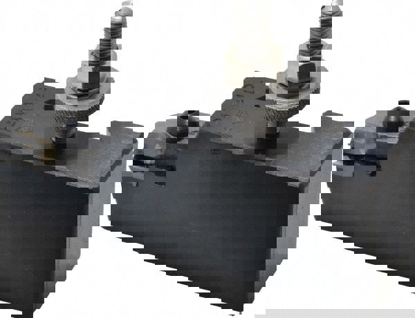 Lathe Tool Post Holder: Series BXA, Number 12, Turning Holder for Carbide Triangular Inserts