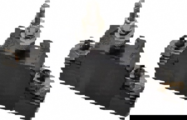 Lathe Tool Post Holder: Series BXA, Number 16, Turning & Facing Holder for Carbide Triangular Inserts