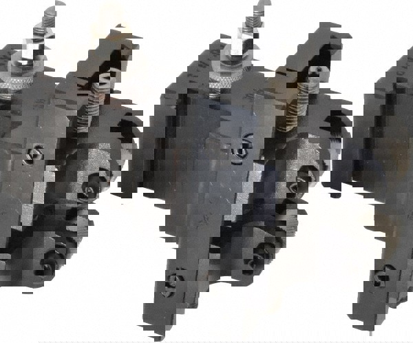 Lathe Tool Post Holder: Series BXA, Number 19, Adjustable Knurling Holder