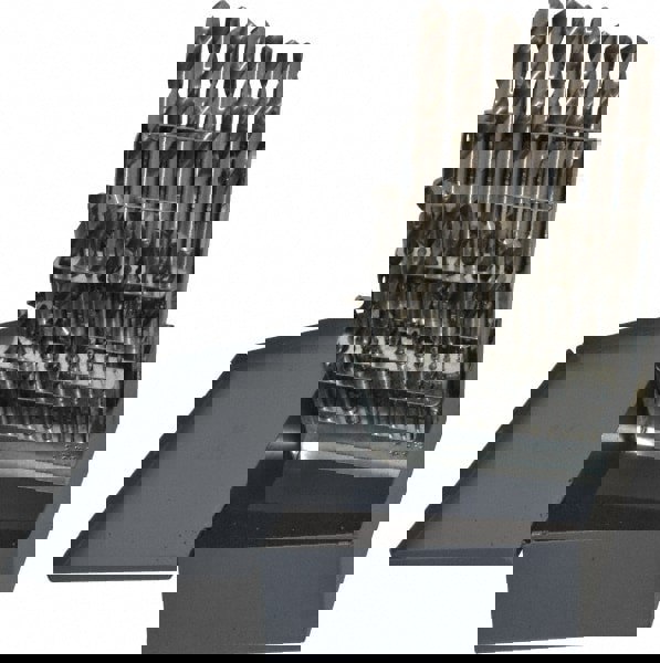Drill Bit Set: Screw Machine Length Drill Bits, 29 Pc, 118 &deg;, High Speed Steel