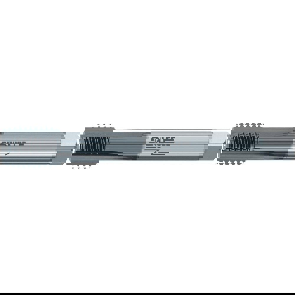 Straight Flute Tap: M10x1.25 Metric Fine, Bottoming, 6H Class of Fit, Cobalt, TiCN Coated