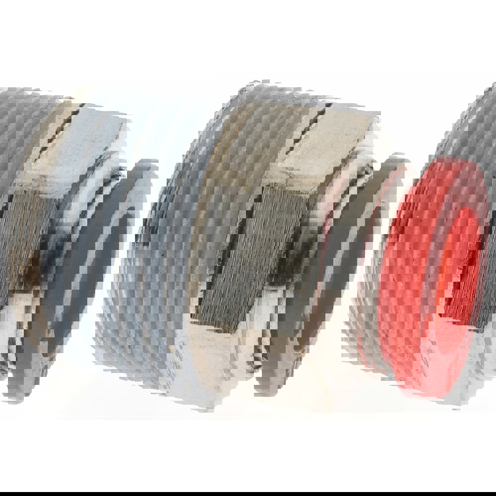 Push-To-Connect Tube to Male & Tube to Male BSPT Tube Fitting: ISO R Male Connector, Straight, 1/2