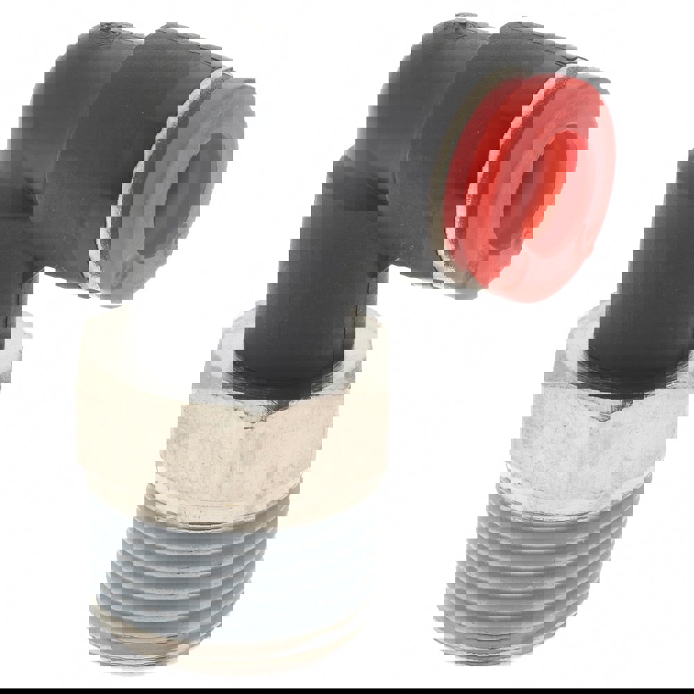 Push-To-Connect Tube to Male & Tube to Male BSPT Tube Fitting: 3/8