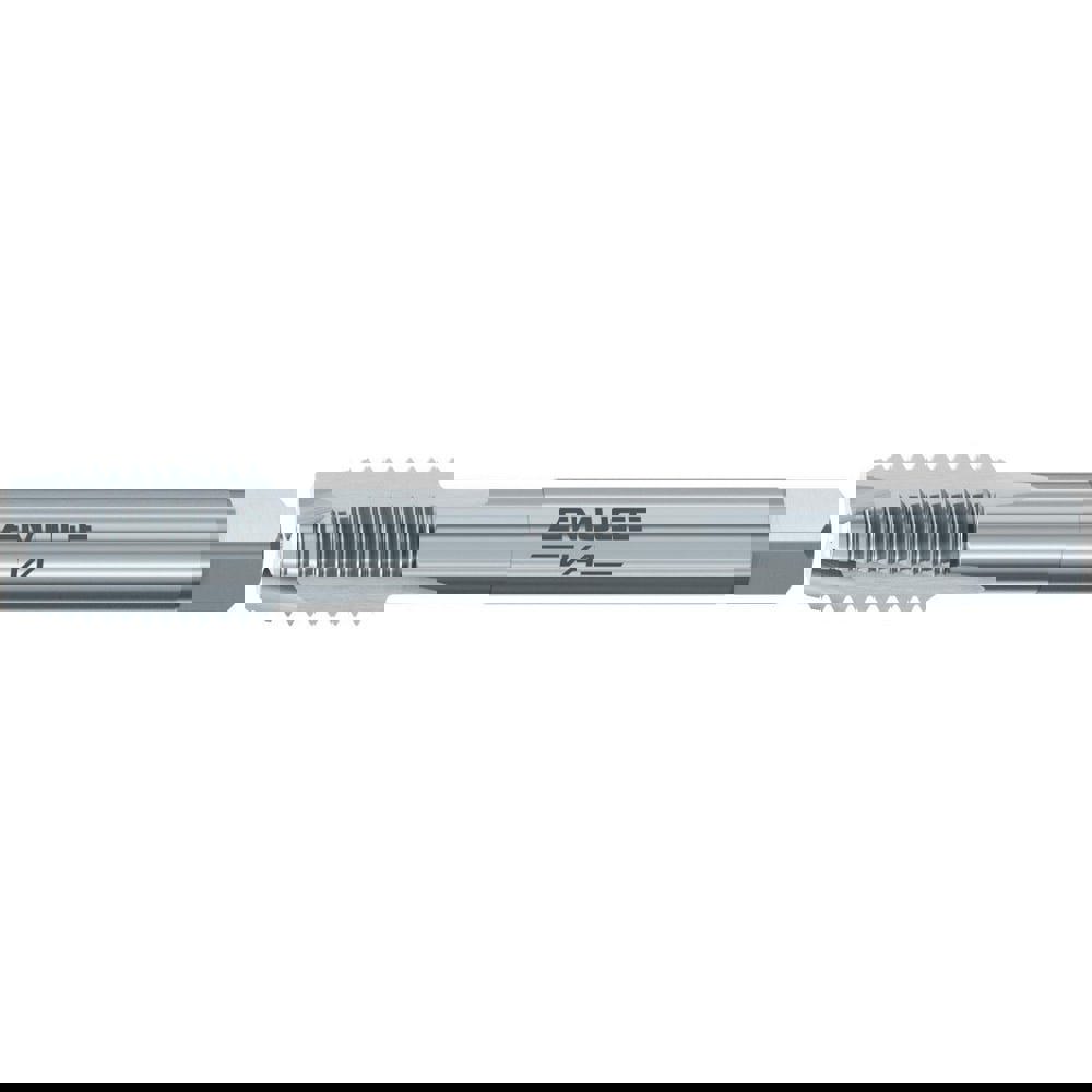 Spiral Point Tap: M24x3 Metric, 3 Flutes, Plug Chamfer, 6H Class of Fit, High-Speed Steel-E, NT Coated