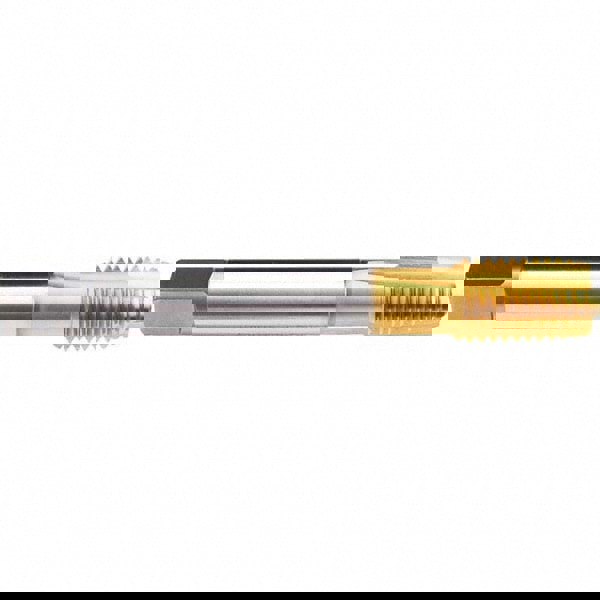 British Standard Pipe Tap: 1/2-14 G(BSP), Plug Chamfer, 4 Flutes