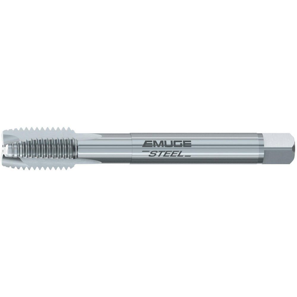 Spiral Point Tap: 5/16-32 UNEF, 3 Flutes, Plug Chamfer, 2B Class of Fit, High-Speed Steel-E, Bright/Uncoated