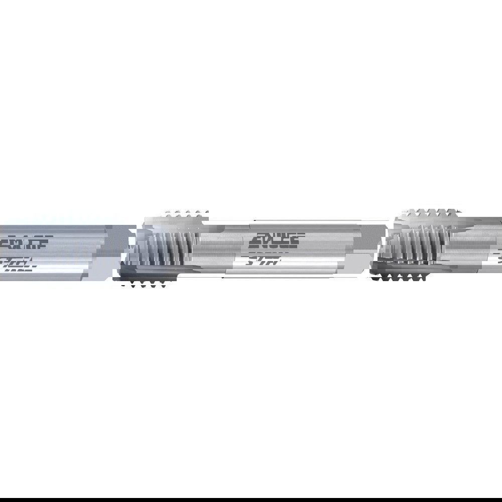 Spiral Point Tap: M24x3 Metric, Plug Chamfer, 6HX Class of Fit, High-Speed Steel-E-PM, CRT Coated